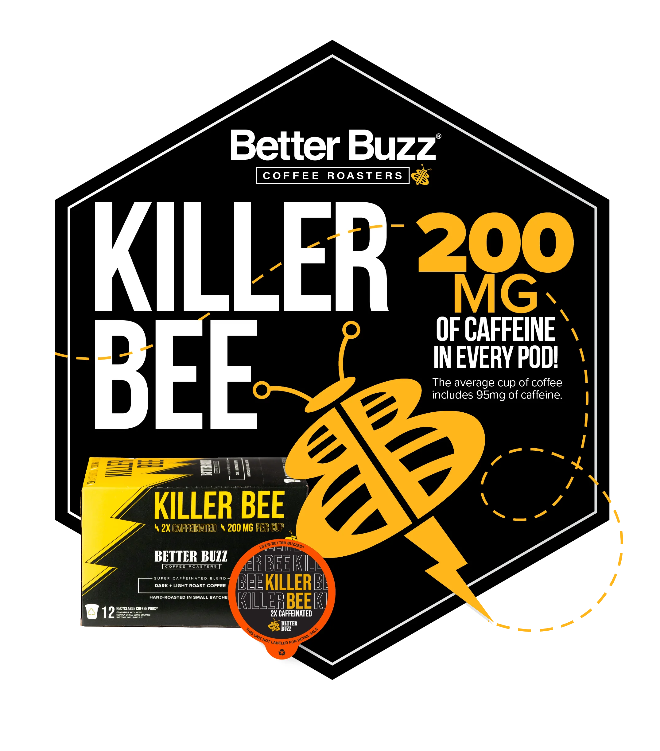 Killer Bee Coffee Pods - Image 5